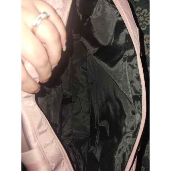 Victoria's Secret Pink‎ Quilted Tote Bag Purse Carryall Travel Gym - Picture 4 of 5
